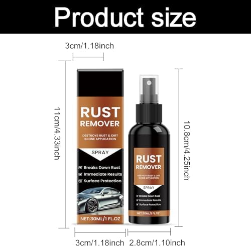 2025 Heavy Duty Rust Remover Spray 30ML