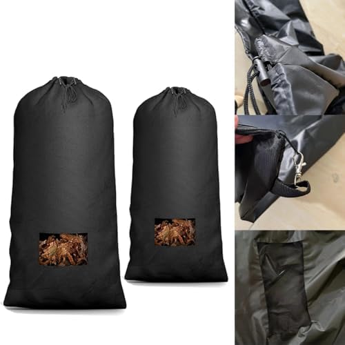 Marebm Lawn Mower Leaf Bag Reusable 420D Oxford 787x511in