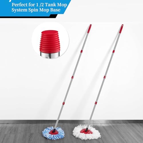 Generic Mop Handle Replacement 4 Section Red 30 to 58 1