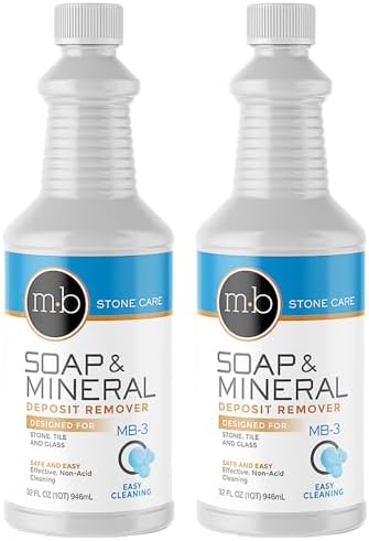 MB Stone Care Soap Scum Remover 2 Pack