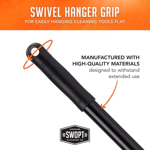 SWOPT 48 Standard Steel Handle - Interchangeable Cleaning System