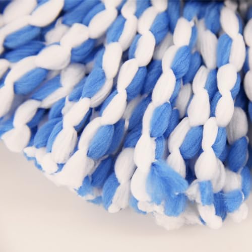4 Pack Spin Mop Refills Microfiber Replacement Heads for 2-Tank System