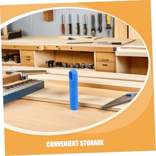 6pcs Mop Handle End Caps with Hanging Holes and Nonslip Grips