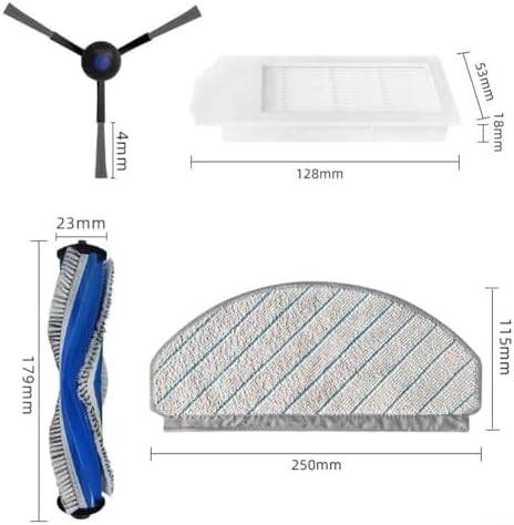 Marebm Replacement Kit for ECOVACS DEEBOT N20 N20 Plus