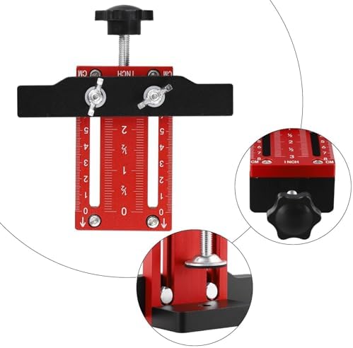 Marebm Cabinet Door Positioner Aluminum Alloy Mount