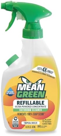 Mean Green Refillable Ultra Power Concentrate Bathroom Cleaner 143 Ounce