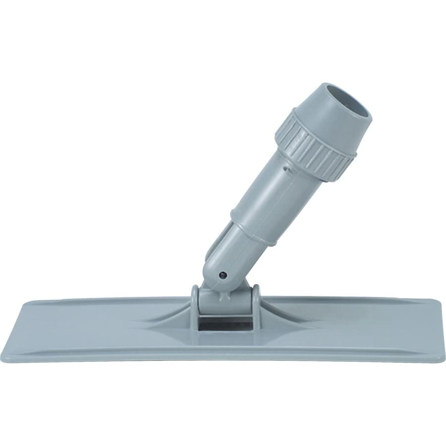 Genuine Joe Swivel Pad Holder with Locking Collar 12 Count Light Gray