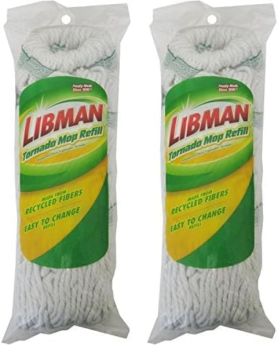Libman 2031 Tornado Mop Refill Pack of 2 1