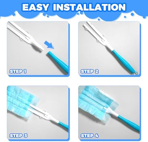 LYASIL 3PCS Replacement Duster Handles