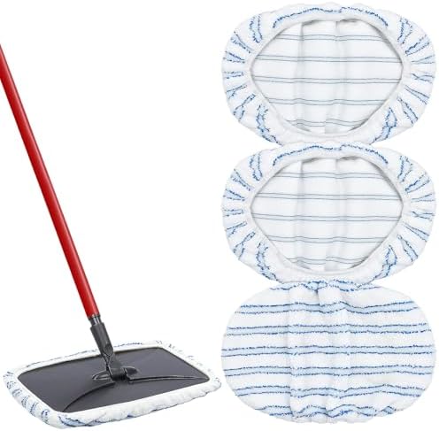 O-Cedar Mop Refills 3 Pack Replacement Pads 15x8 Flat