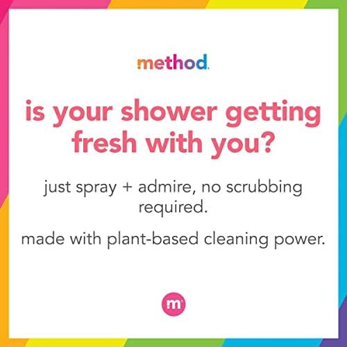 Method Daily Shower Spray Cleaner Eucalyptus Mint 28oz