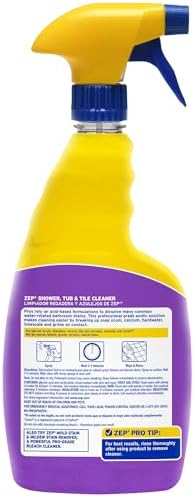 Zep 32 oz Tub Tile Cleaner Case of 4 No Scrub Formula
