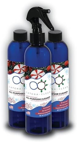 Catena Nano All Natural Holiday Peppermint Bathroom Cleaner Pack of 3