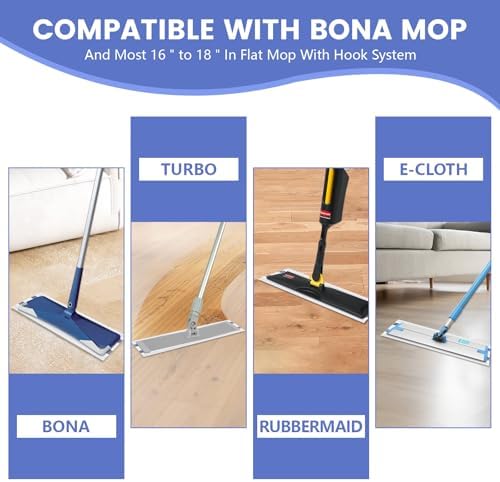 60 Pack Microfiber Cleaning Pads for Bona Mop 1