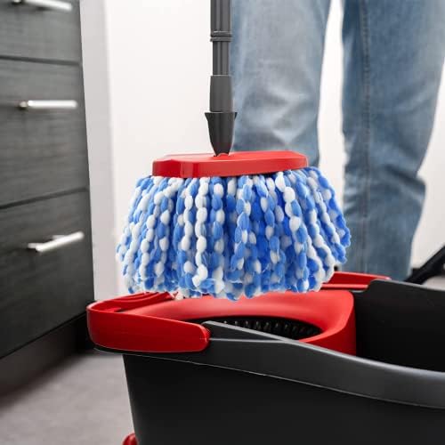 HANZENMA Spin Mop Replacement Head 4 Pack