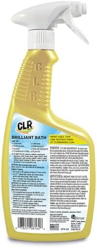 CLR Brilliant Bath Foaming Action Cleaner Spray - 26 Ounce Pack of 2