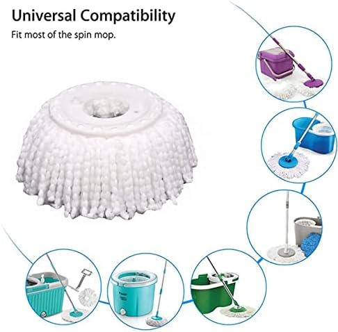 5 PCS Microfiber Spin Mop Head Replacement