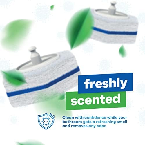 CleanGenius Disposable Prefilled Toilet Cleaning Scrubbers 30 Count