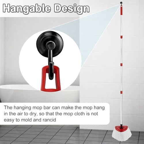 4-Section Spin Mop Handle Replacement