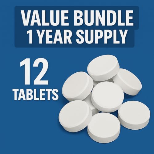 ACTIVE Jetted Tub Cleaner Tablets - 12 Piece 1 Year Supply