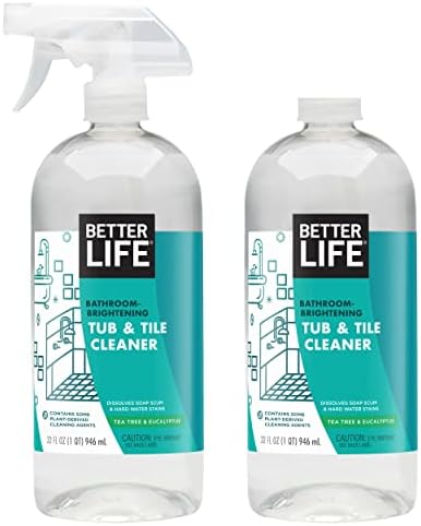 Better Life Multipurpose Bathroom Cleaner Spray - 32oz Pack of 2