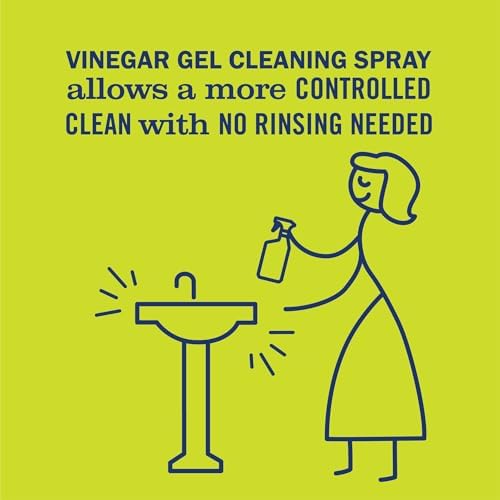 Mrs Meyers Vinegar Gel Cleaning Spray 16 Fl Oz Bathroom Use