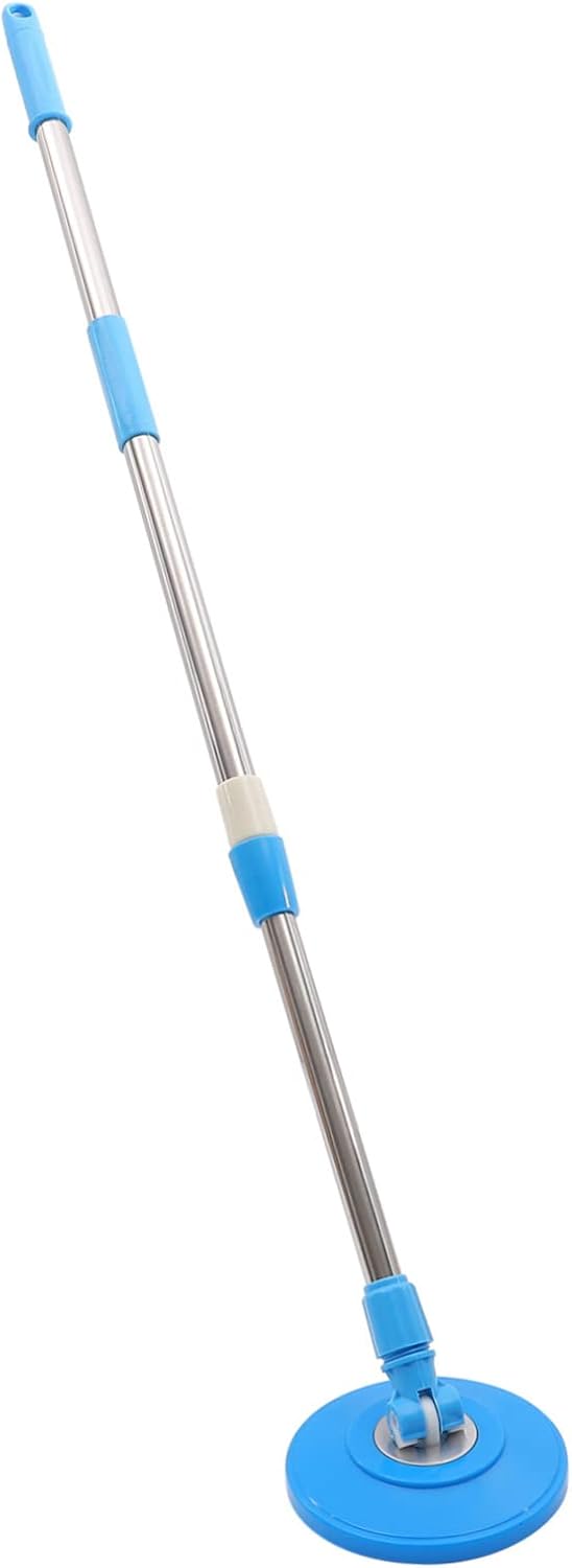 Ipetboom Mop Pole Replacement Stainless Steel Rod Rotating Handle