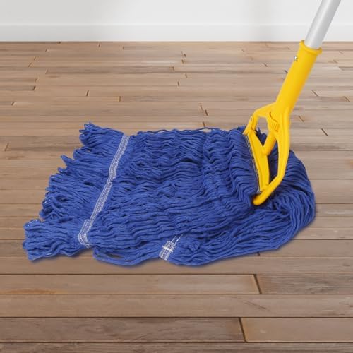 3 Pack Heavy Duty Cotton Mop Heads for Commercial Use
