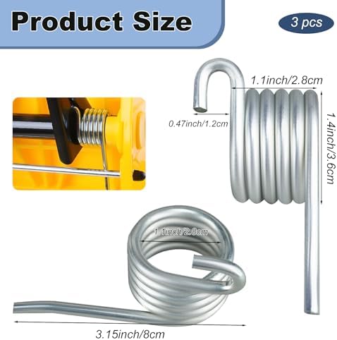 Commercial Mop Bucket Torsion Spring 3 Pack Replacement