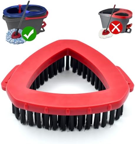 GFRED Replacement Scrub Brush Head for O Cedar 2 Tank Spin Mop