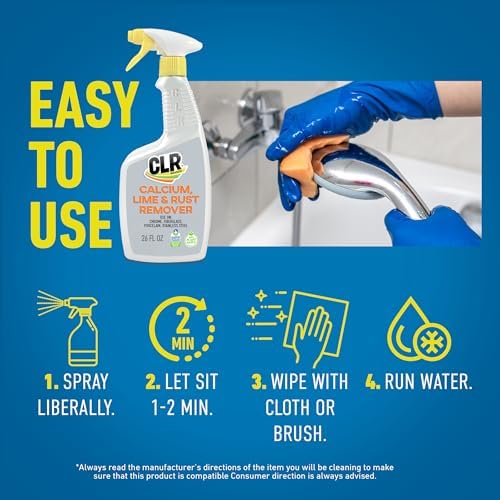 CLR Calcium Lime Rust Remover 26 Oz Pack of 2 1