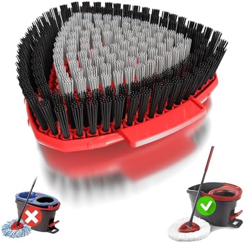 SuperAbound Upgraded Spin Mop Scrub Brush Head