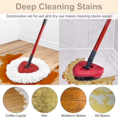 Yuunaie 7 Pack Mop Heads Replacement for OCedar