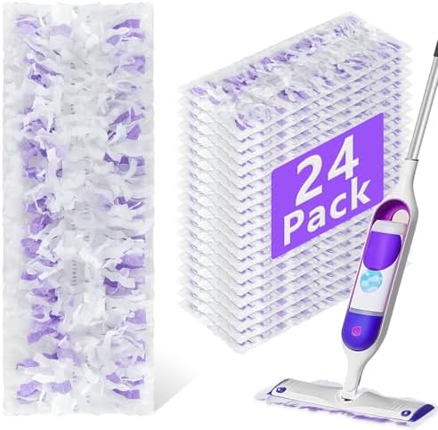 24-Pack PowerMop Refill Pads for Multi-Surface Cleaning