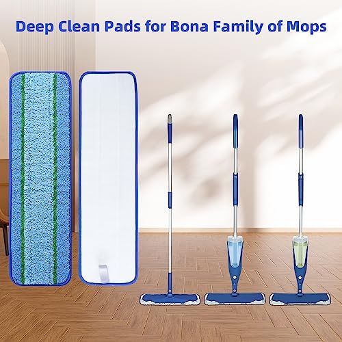 AnDongo 6 Pack Deep Clean Pads for Bona Mops 1