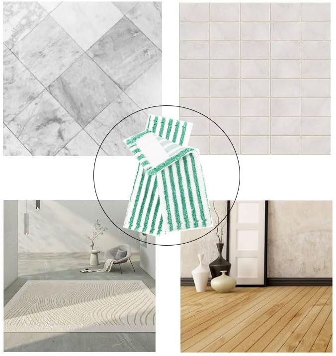 2 Pack Microfiber Mop Refills for Libman Wet Dry Mop