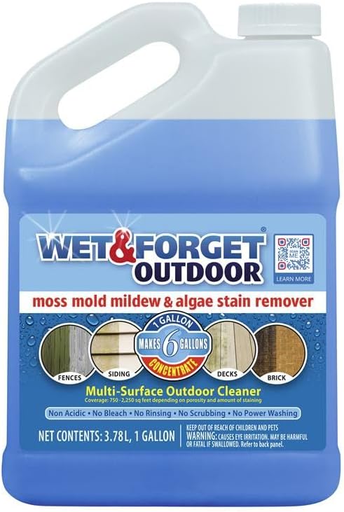 Wet Forget Moss Mold Algae Stain Remover