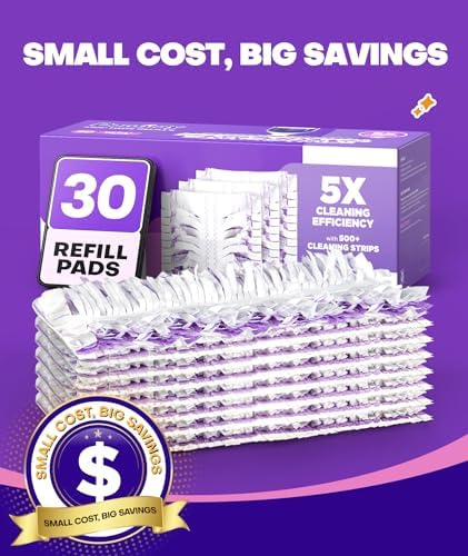 Domudy 5X Cleaning Power Mop Refills for Swiffer