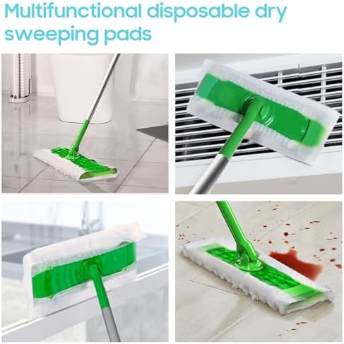 AIR U Heavy Duty Pet Dry Sweeper Pads 60 Count