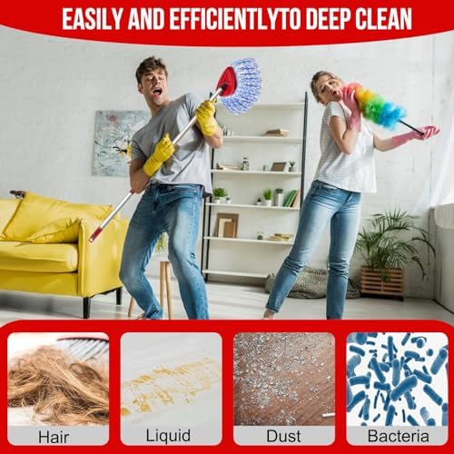 Pkulater O Cedar 2 Tank Mop Head Replacement Set