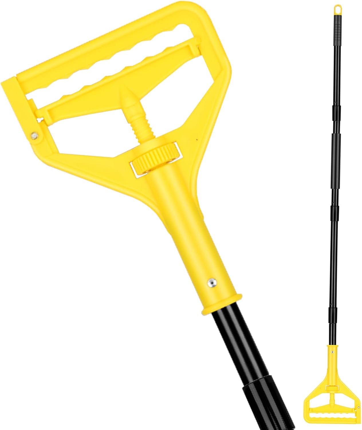 VOUBIEN Heavy Duty Commercial Mop Handle 58 Yellow