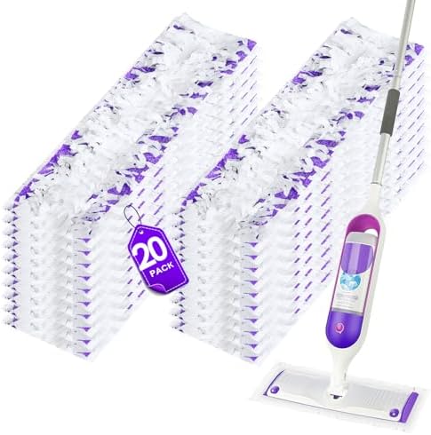 KLEANMAX 20 Count Power Mop Pads Refills for Swiffer