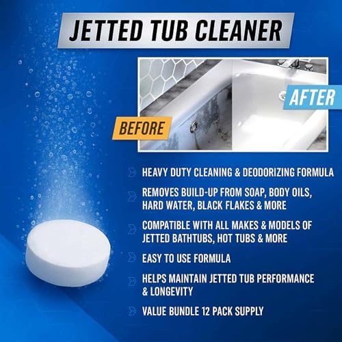 ACTIVE Jetted Tub Cleaner Tablets - 12 Piece 1 Year Supply