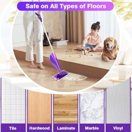 Orighty 48 Count Dry Mop Pads for Swiffer WetJet