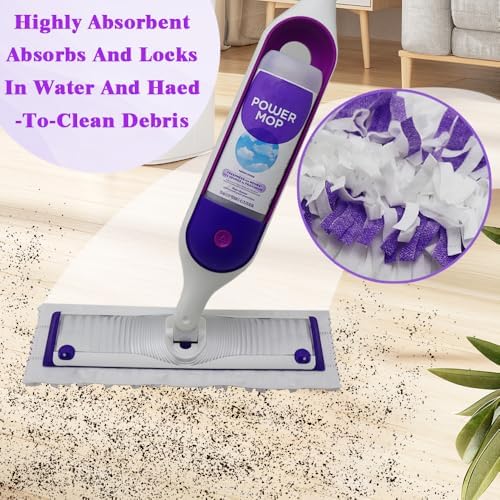 KVLZ Replacement for Swiffer PowerMop Mop Pads 20 Count Multi-Surface