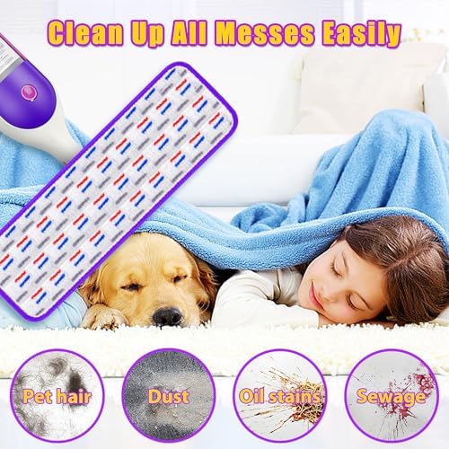 8 Pack Reusable Mop Pads for Swiffer PowerMop 1