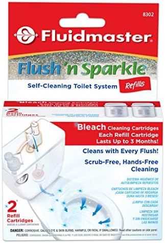 Fluidmaster 8302P8 Toilet Bowl Cleaner Refill 2-Pack 1