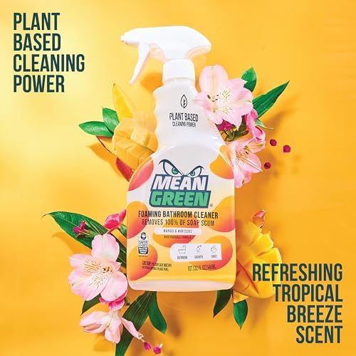 Mean Green Non-Concentrated Bathroom Cleaner Tropical Breeze 32 Ounce 1