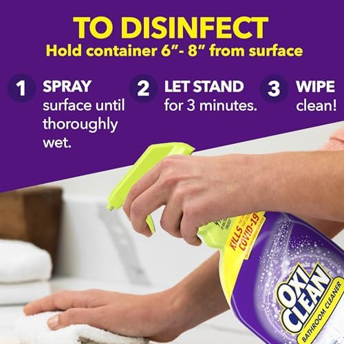OxiClean Bathroom Cleaner 32 oz Stainfighters