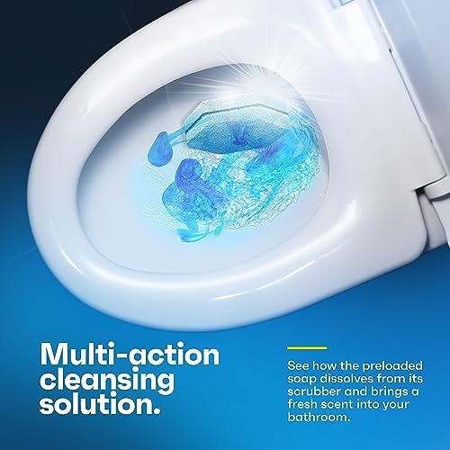 CleanGenius Disposable Prefilled Toilet Cleaning Scrubbers 30 Count